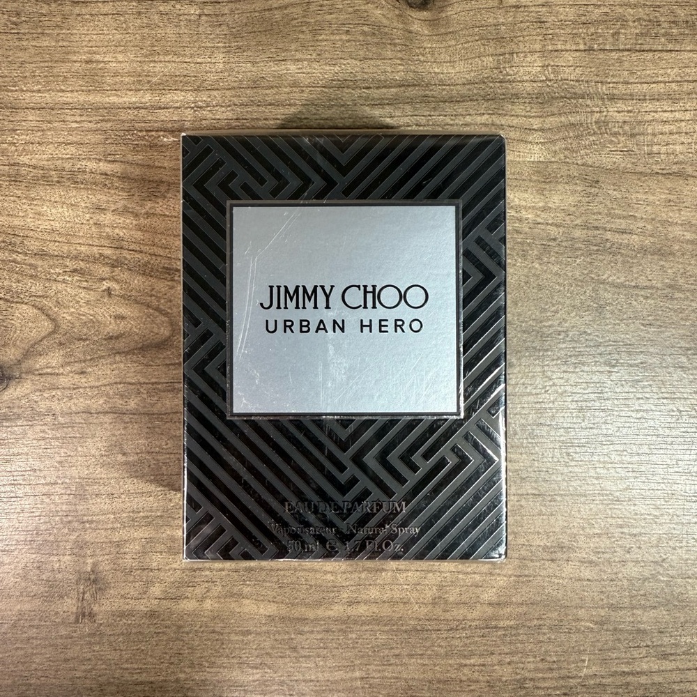 NIB Jimmy Choo Urban Hero Cologne Eau De Parfum (50ml/1.7 Fl Oz)(Made in France)